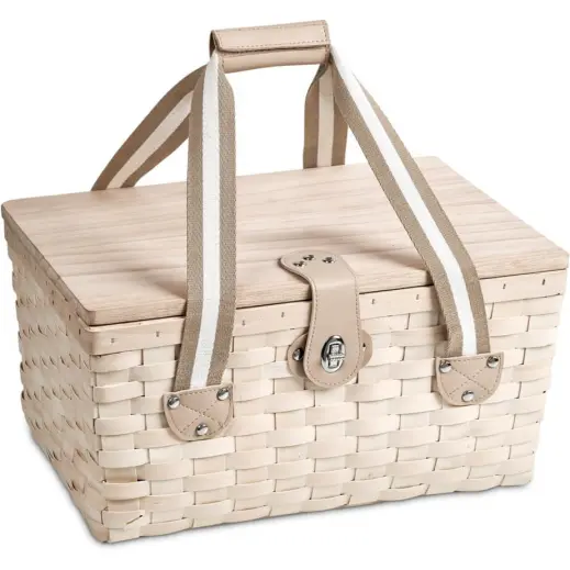 Serendipio Montega 2-Person Picnic Basket Handles